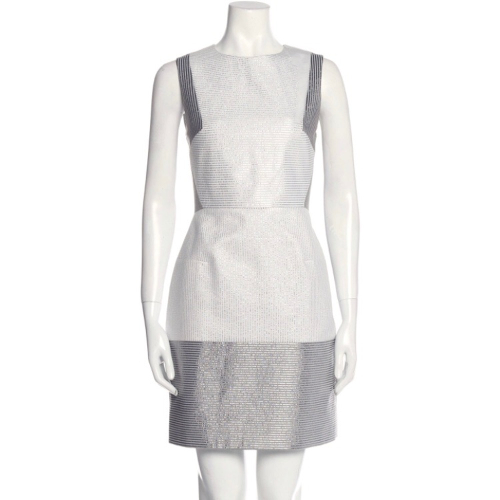 Richard Nicoll Colorblock Pattern Mini Dress